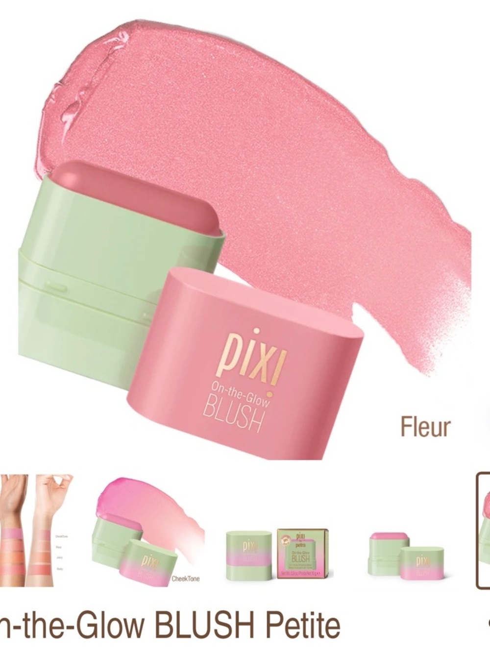 Pixi On-the-Glow Blush Petite Fleur - Soft Pink